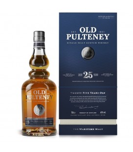 Old Pulteney 25 Single Malt Whisky 70cl.